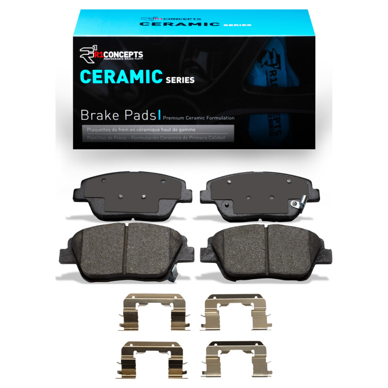 Hyundai Sonata Brake Pads - Front - R1 Concepts - Ceramic - `09-`16